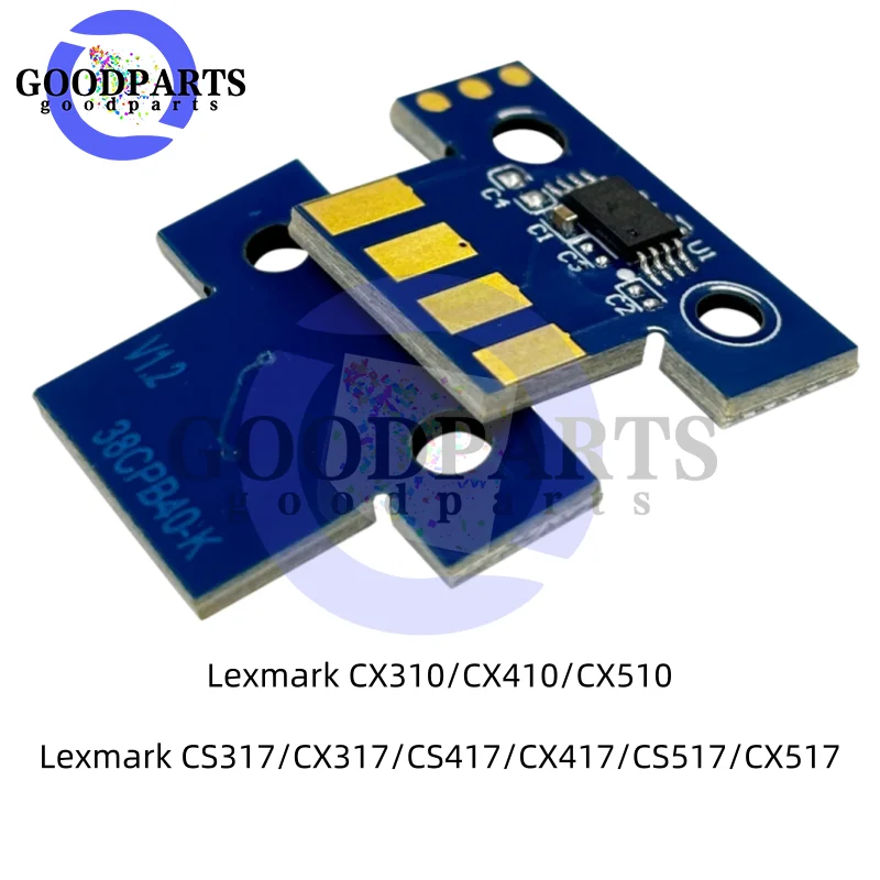 4pcs CX310 CX410 CX510 cs310 cs410 cs510 CS317 CX317 Toner Chip be for Lexmark CS417 CX417 CS517 CX517 reset chip toner cartridg
4pcs CX310 CX410 CX510 cs310 cs410 cs510 CS317 CX317 Toner Chip be for Lexmark CS417 CX417 CS517 CX517 reset chip toner cartridg