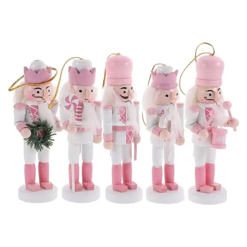 5pcs Christmas Pink Colorful Nutcrackers Soldier Ornament Holiday Party Desktop Decor Crafts for Children 2024 New Year
5pcs Christmas Pink Colorful Nutcrackers Soldier Ornament Holiday Party Desktop Decor Crafts for Children 2024 New Year