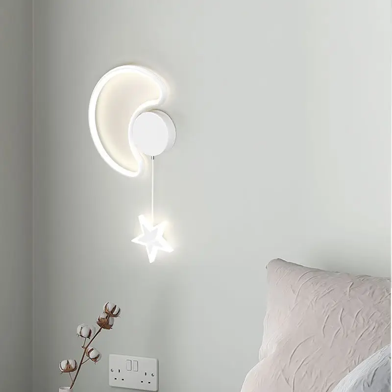 Cloud Star Wall Light, Nordic Art Minimalist Decorative Lighting Fixtures for Bedhead Children's Room Bedroom Entrances
Cloud Star Wall Light, Nordic Art Minimalist Decorative Lighting Fixtures for Bedhead Children's Room Bedroom Entrances
