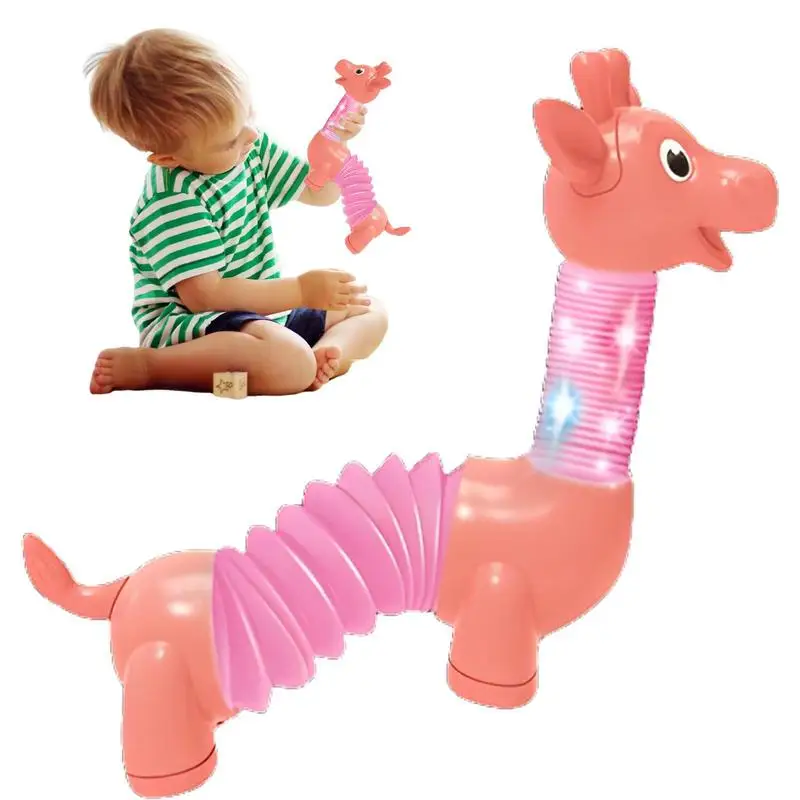 DIY Luminous Tubes Fluorescent Color Stretched Creative Dinosaur Tube Corrugated Telescopic Tube Vent Decompression Toy
DIY Luminous Tubes Fluorescent Color Stretched Creative Dinosaur Tube Corrugated Telescopic Tube Vent Decompression Toy