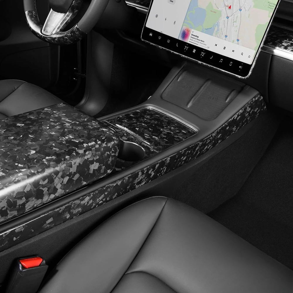 Fit 17-23 TESLA Model 3/Y Forged Carbon Centre Console Side Panel Black
Fit 17-23 TESLA Model 3/Y Forged Carbon Centre Console Side Panel Black