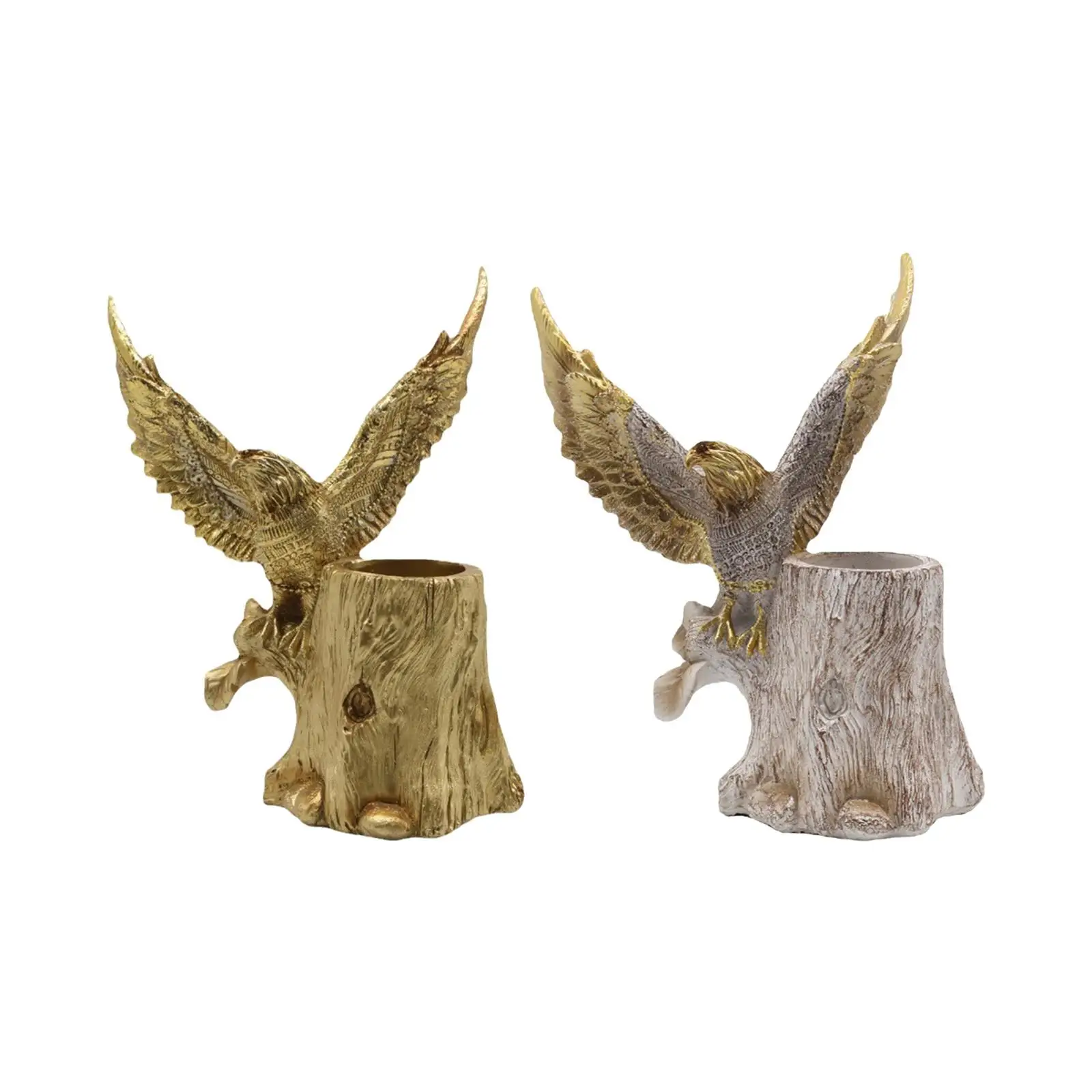 Eagle Statue Pencil Holder Accessories Supplies Ornament Fashion Desk Organizer Statue for Office Home Vanity Desktop Decoration
Eagle Statue Pencil Holder Accessories Supplies Ornament Fashion Desk Organizer Statue for Office Home Vanity Desktop Decoration