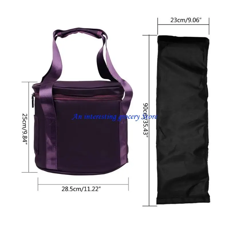 652D утолщенная сумка для поющей чаши для йоги, портативная мягкая сумка для переноски, простая в использовании
652D утолщенная сумка для поющей чаши для йоги, портативная мягкая сумка для переноски, простая в использовании