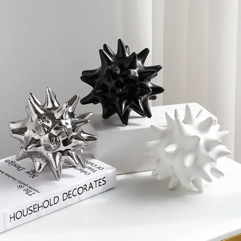 Nordic Creative Ceramic Sea Urchin Ornaments, Home Living Room TV Cabinet Bedroom Office Desktop Shop Window Art Decoration Gift
Nordic Creative Ceramic Sea Urchin Ornaments, Home Living Room TV Cabinet Bedroom Office Desktop Shop Window Art Decoration Gift