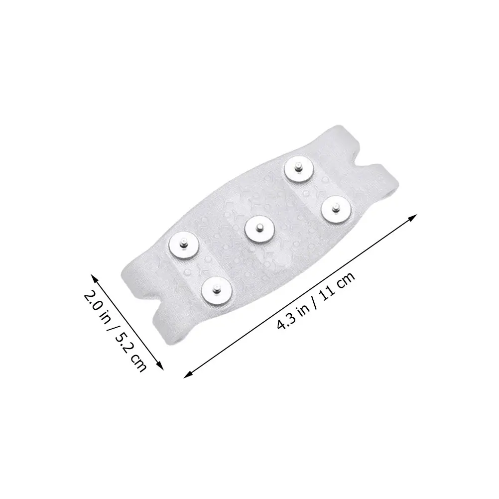 2 Pcs Non-slip Shoe Covers Climbing Shoes Clip Snow Grippers for Manganese Steel Nail Tpe Elastic Silicone Elder
2 Pcs Non-slip Shoe Covers Climbing Shoes Clip Snow Grippers for Manganese Steel Nail Tpe Elastic Silicone Elder