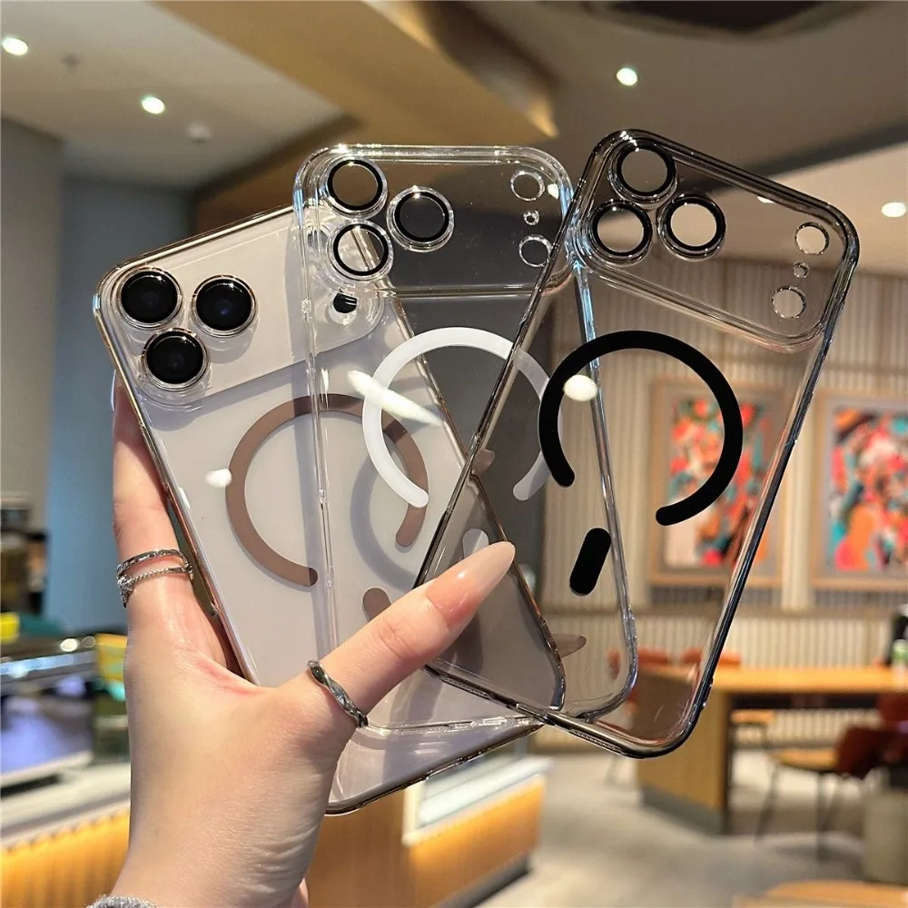 High-Transparency Magnetic Hard Case for Ultimate Lens Safety for Magsafe for IPhone 17 Air 16 15 14 13 12 11 Pro Max Plus E Air
High-Transparency Magnetic Hard Case for Ultimate Lens Safety for Magsafe for IPhone 17 Air 16 15 14 13 12 11 Pro Max Plus E Air