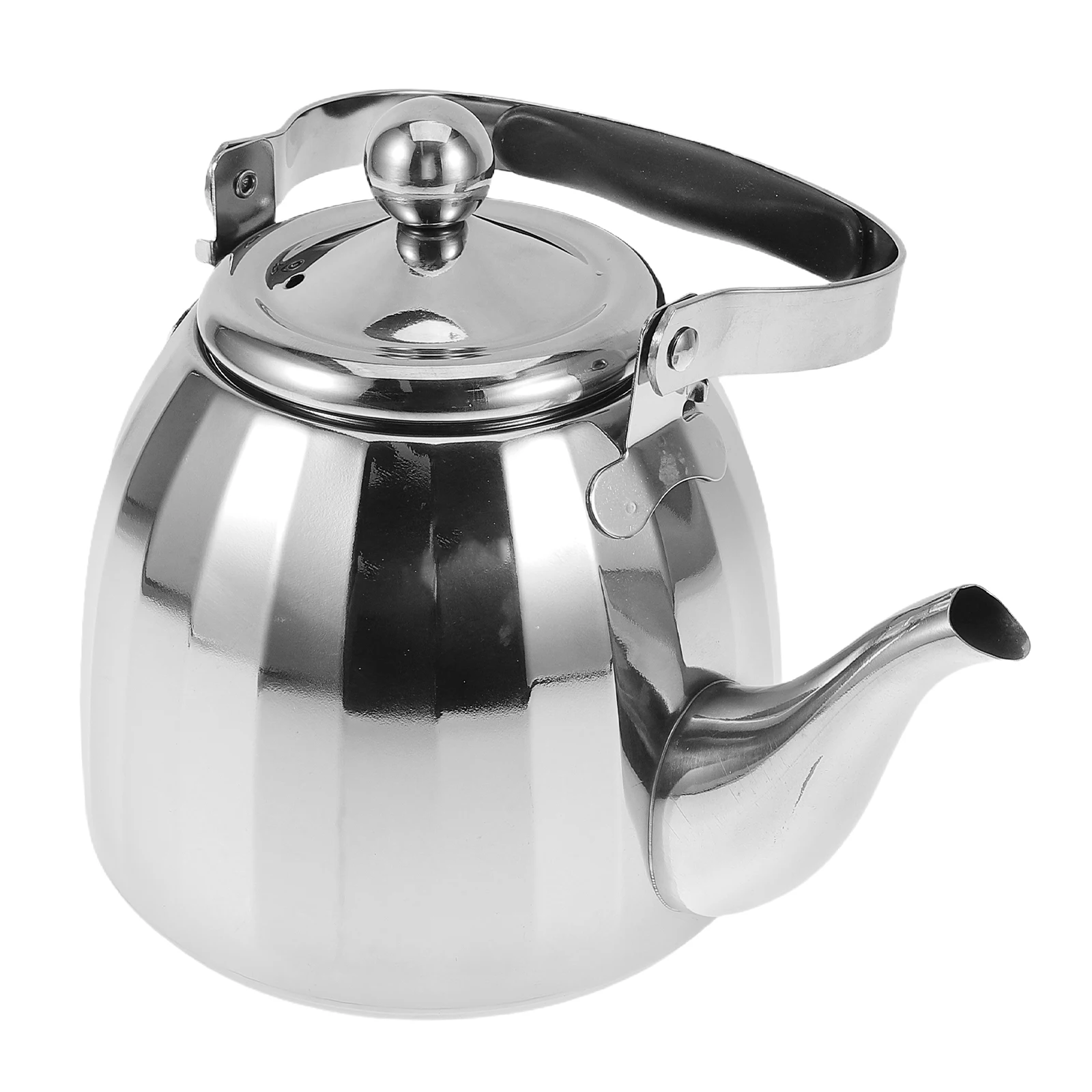 Stainless Steel Teapot Kettle for Camping Coffee Pot Boiling Water Handle Filter Outdoor Restaurant Suitable Capacity
Stainless Steel Teapot Kettle for Camping Coffee Pot Boiling Water Handle Filter Outdoor Restaurant Suitable Capacity