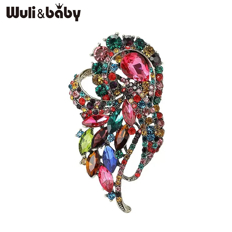 Wuli&baby Luxury Palace Style Flower Brooches For Women Unisex 2-color Big Rhinestone Plants Office Party Brooch Pins Gifts
Wuli&baby Luxury Palace Style Flower Brooches For Women Unisex 2-color Big Rhinestone Plants Office Party Brooch Pins Gifts
