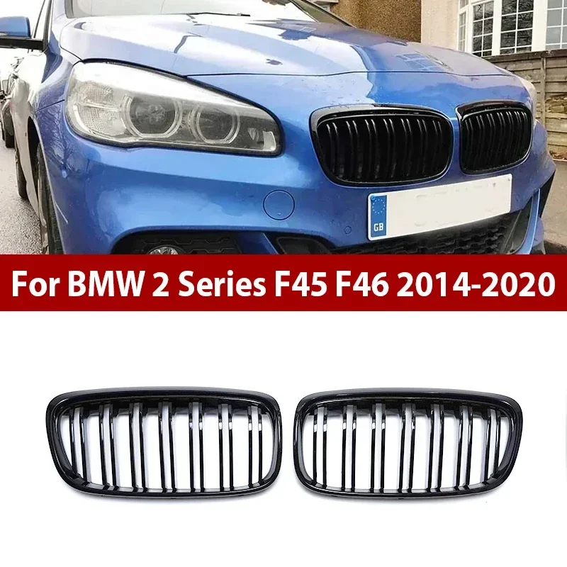 Front Grill Mesh Black For BMW 2 Series F45 F46 Tourer 2014-2020 PRE-LCI Gloss Black Kidney Grilles Front Hood Grille
Front Grill Mesh Black For BMW 2 Series F45 F46 Tourer 2014-2020 PRE-LCI Gloss Black Kidney Grilles Front Hood Grille