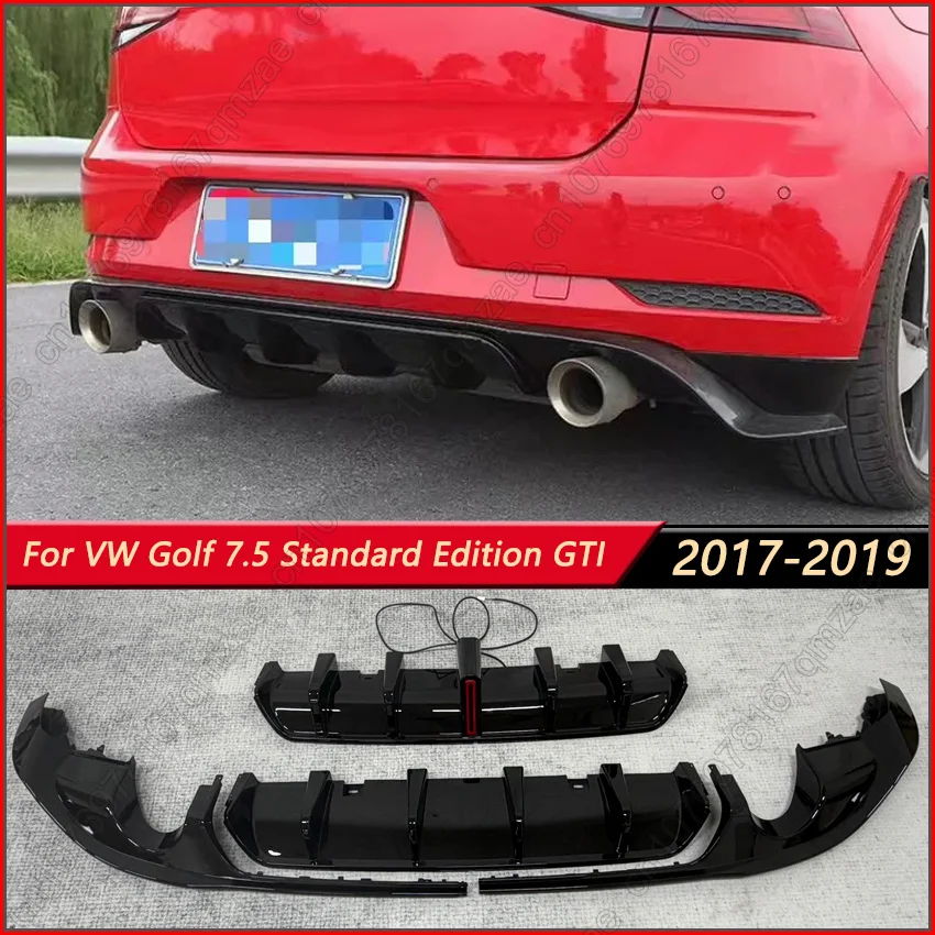Rear Bumper Lip For VW Volkswagen Golf 7.5 Standard Edition GTI 2017-2019 Diffuser Chin Spoiler With Brake LED Body Kits Tuning
Rear Bumper Lip For VW Volkswagen Golf 7.5 Standard Edition GTI 2017-2019 Diffuser Chin Spoiler With Brake LED Body Kits Tuning
