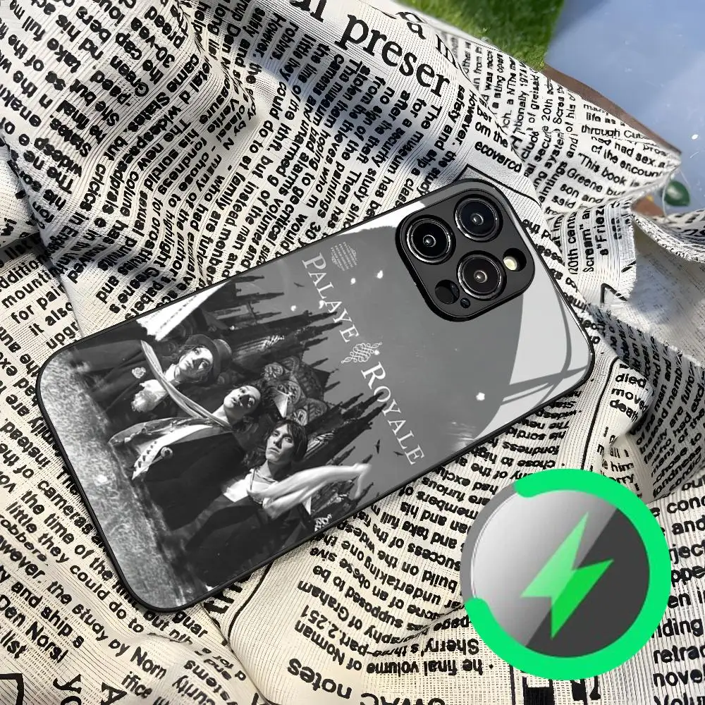 Music Palaye Royale Phone Case For Iphone 16 15 14 12 11 13 Pro Max Mini Puls Magnetic Attraction Glass Cover
Music Palaye Royale Phone Case For Iphone 16 15 14 12 11 13 Pro Max Mini Puls Magnetic Attraction Glass Cover