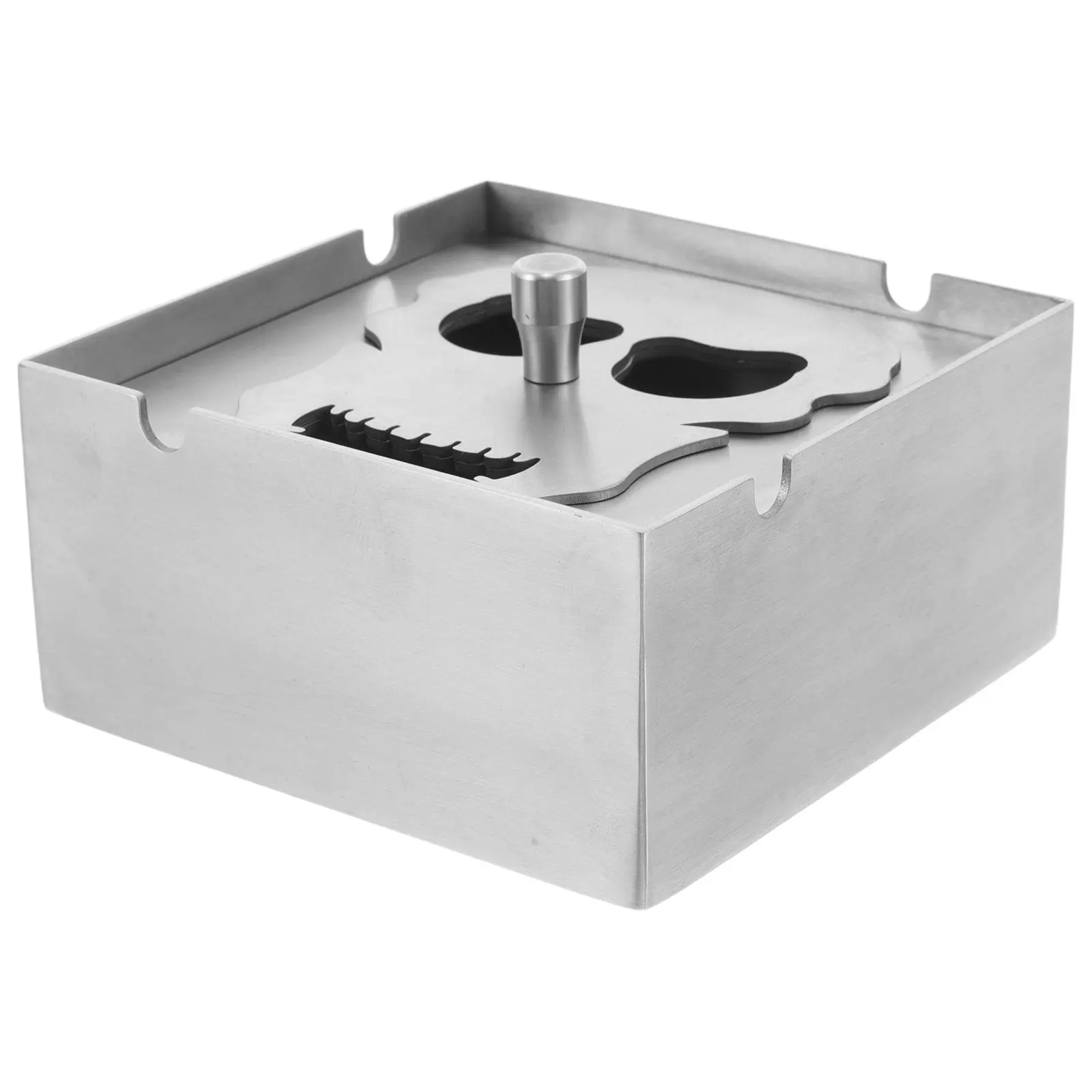 Skull Face Lid Cool Funny Stainless Cool Ashtrays Steel for Home Car Patio Halloween Decor Adult Smoke Accessories
Skull Face Lid Cool Funny Stainless Cool Ashtrays Steel for Home Car Patio Halloween Decor Adult Smoke Accessories