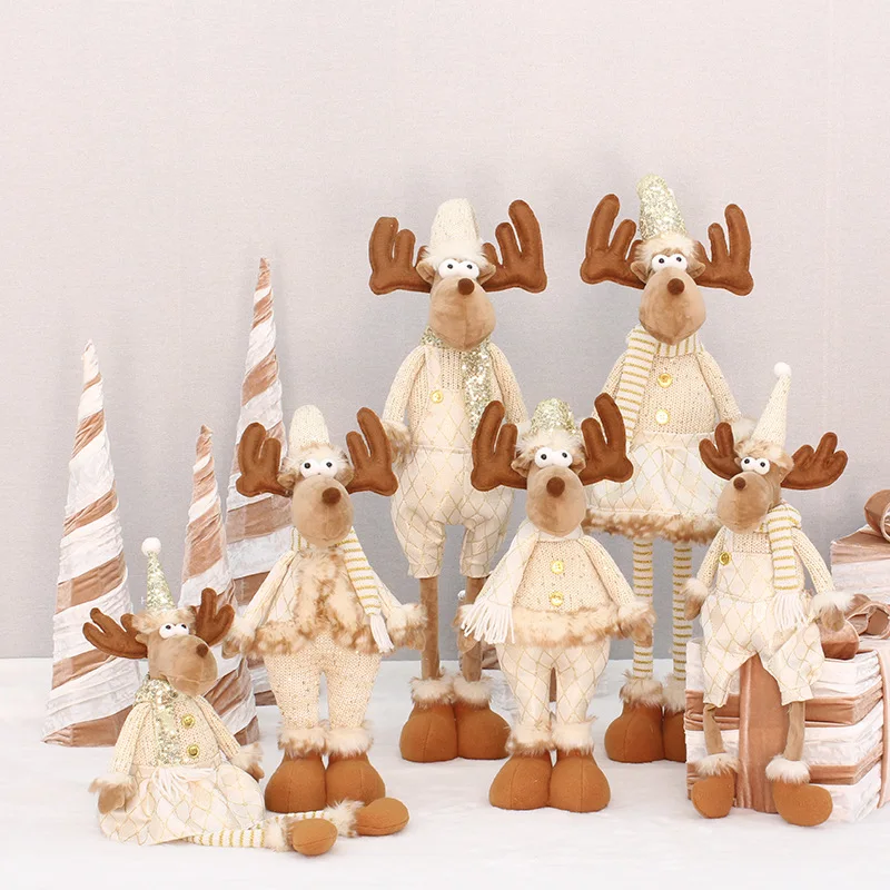 Holiday Spirit with 68cm Beige Knitted Standing Elk Decoration for Christmas Shopping Malls and New Year Celebrations
Holiday Spirit with 68cm Beige Knitted Standing Elk Decoration for Christmas Shopping Malls and New Year Celebrations