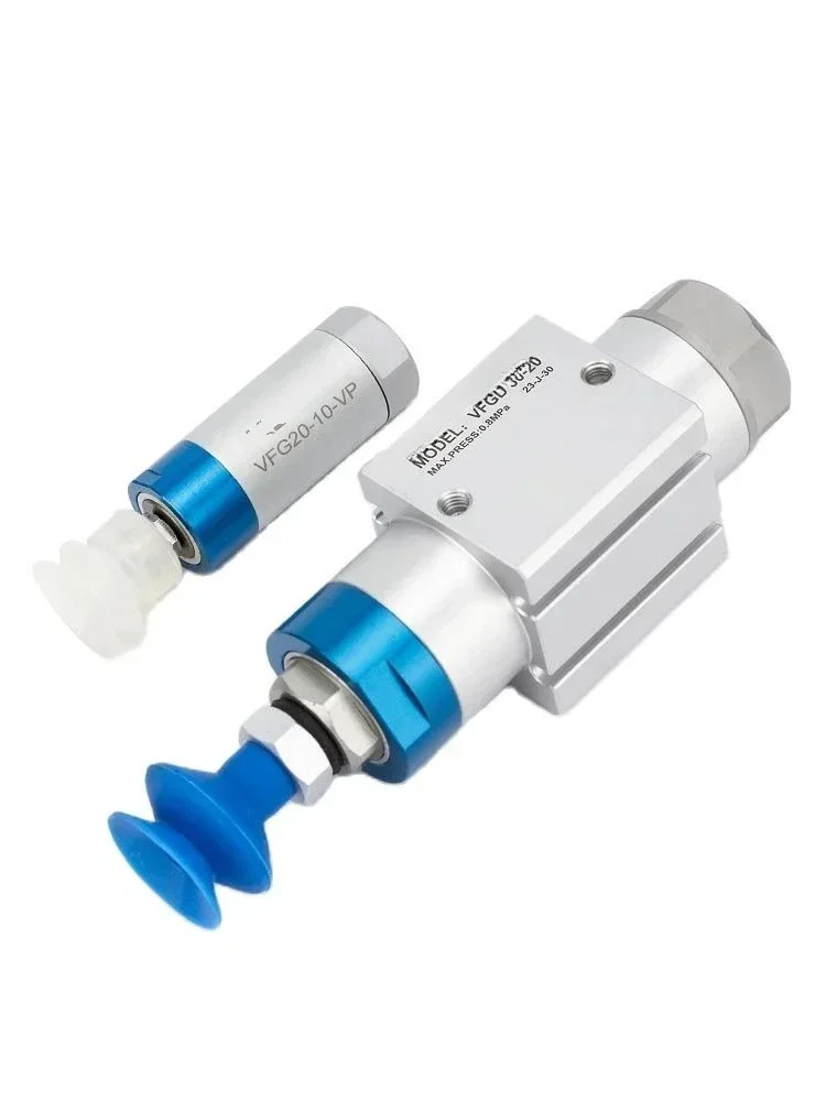 Robotic Gripper with Single-Acting Vacuum Suction Cup 20-20/30-20 Pneumatic Cylinder VFG20-10-VP Auto Robotic Arm Accessories
Robotic Gripper with Single-Acting Vacuum Suction Cup 20-20/30-20 Pneumatic Cylinder VFG20-10-VP Auto Robotic Arm Accessories