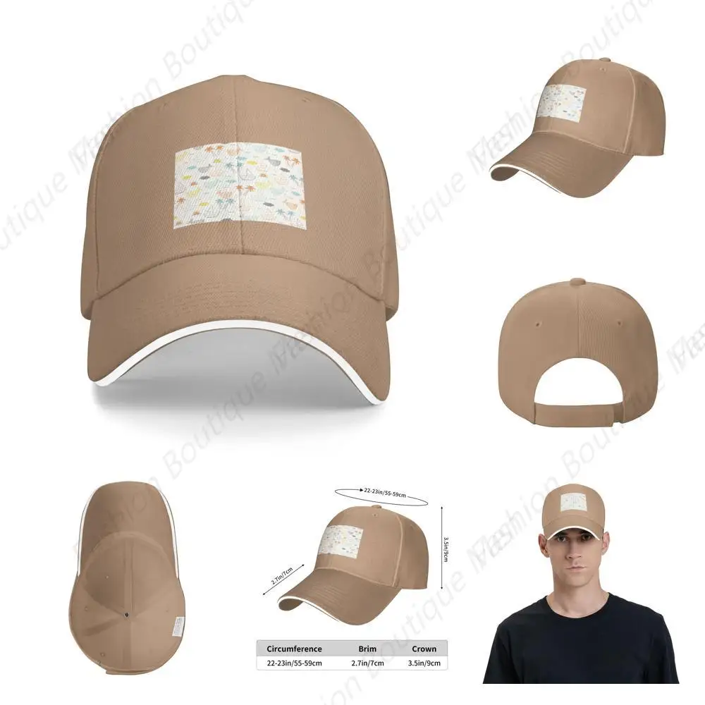 Vintage Ship Fish Sun Cloud Sea Wave Hat Printing Hat Sandwich Caps Peaked Caps Trucker Hat Men Women Outdoor Sun Visor
Vintage Ship Fish Sun Cloud Sea Wave Hat Printing Hat Sandwich Caps Peaked Caps Trucker Hat Men Women Outdoor Sun Visor