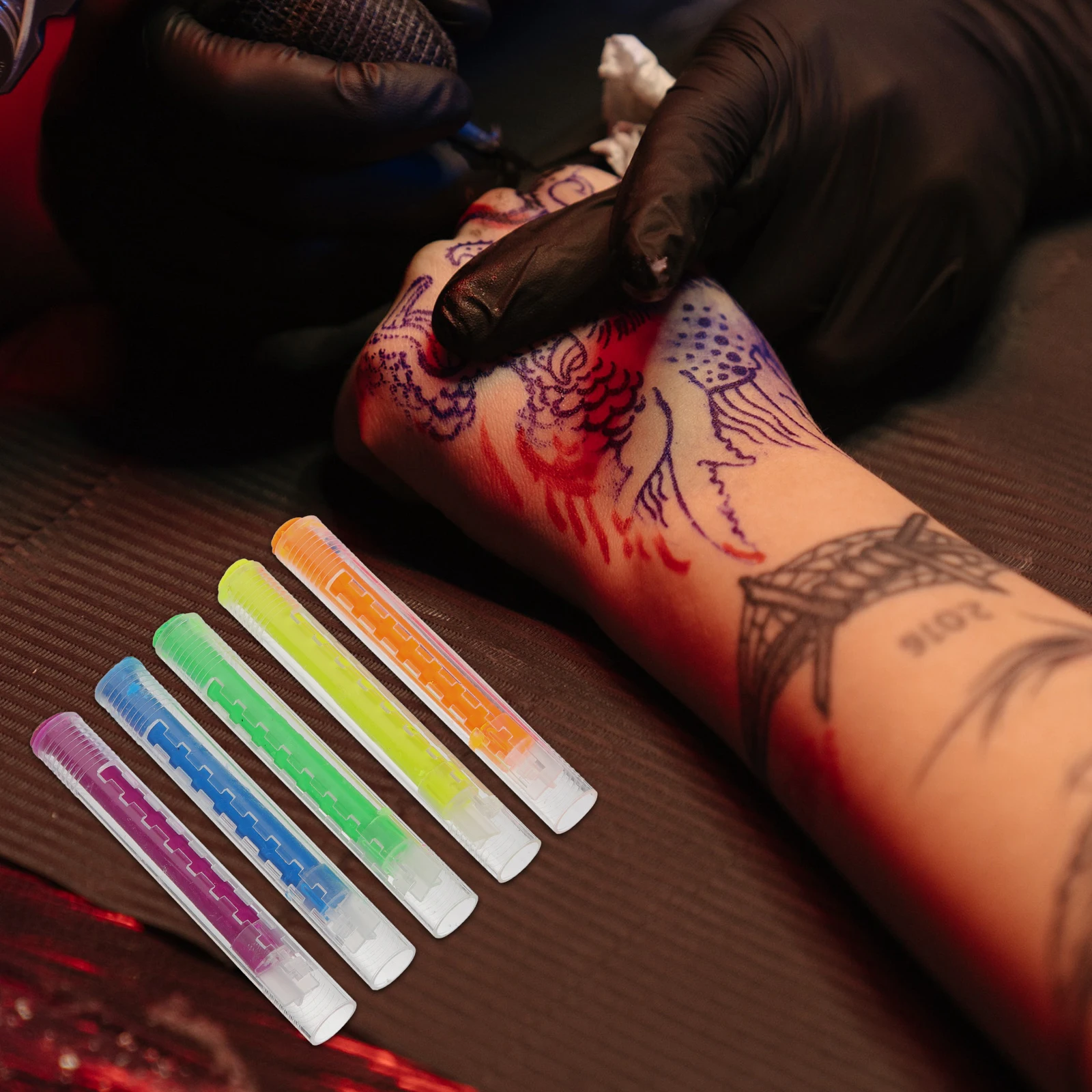 6 Pcs Tattoo Pen Painting Marker Markers Pens Supplies Temporary Diy for Skin Kits
6 Pcs Tattoo Pen Painting Marker Markers Pens Supplies Temporary Diy for Skin Kits