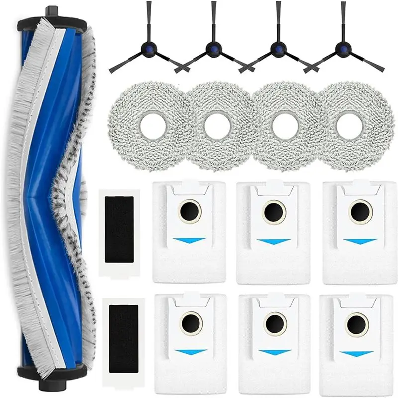 Комплект аксессуаров M02K для робота-пылесоса Ecovacs Deebot T30S PRO / T30S: основная и боковые щетки, HEPA-фильтр, салфетка для влажной уборки, мешки для сбора пыли
Комплект аксессуаров M02K для робота-пылесоса Ecovacs Deebot T30S PRO / T30S: основная и боковые щетки, HEPA-фильтр, салфетка для влажной уборки, мешки для сбора пыли