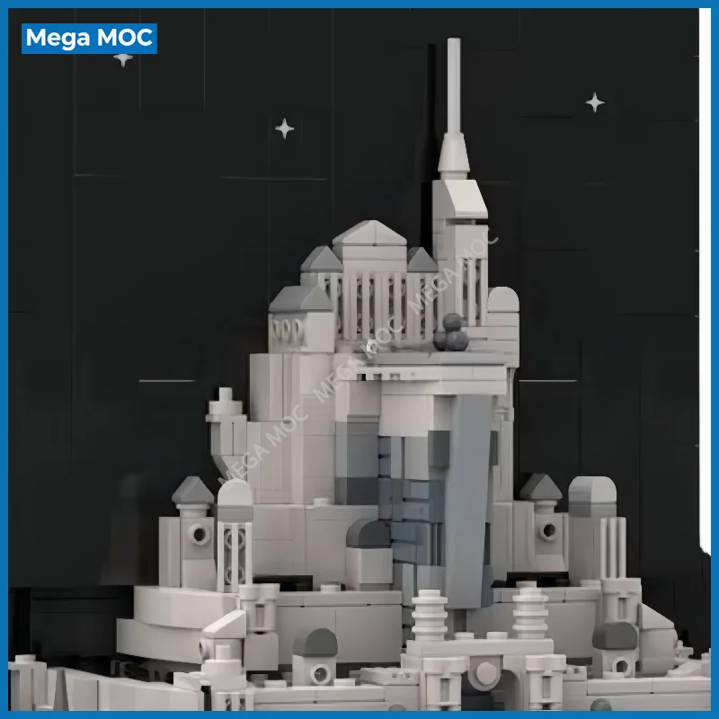 Night Falls on Minas-Tirith Alternative Model Rebuilt With 21066 Bricks Building Blocks Collectible Ornament
Night Falls on Minas-Tirith Alternative Model Rebuilt With 21066 Bricks Building Blocks Collectible Ornament