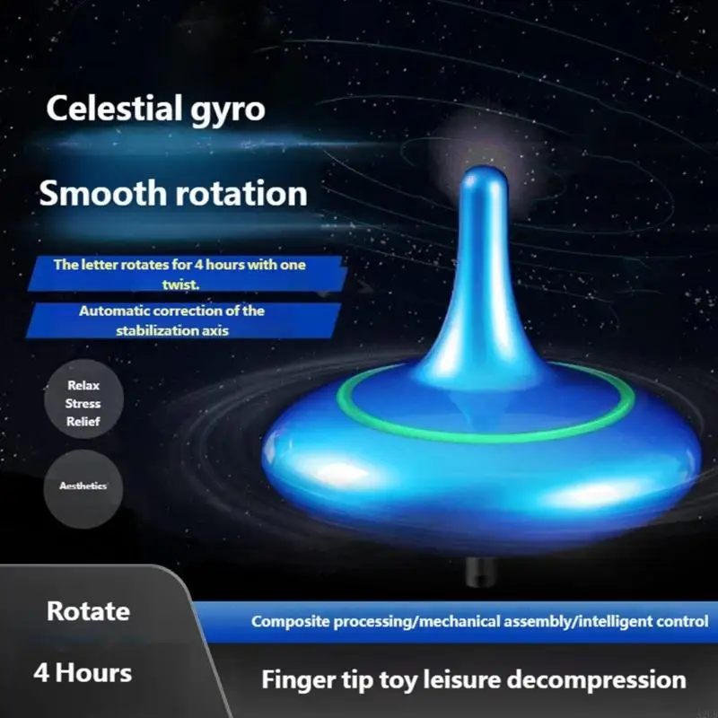Metal Electric Continuous Rotating Gyroscope With LED Lights For Stress Relief And Concentration Enhancement A2UB
Metal Electric Continuous Rotating Gyroscope With LED Lights For Stress Relief And Concentration Enhancement A2UB