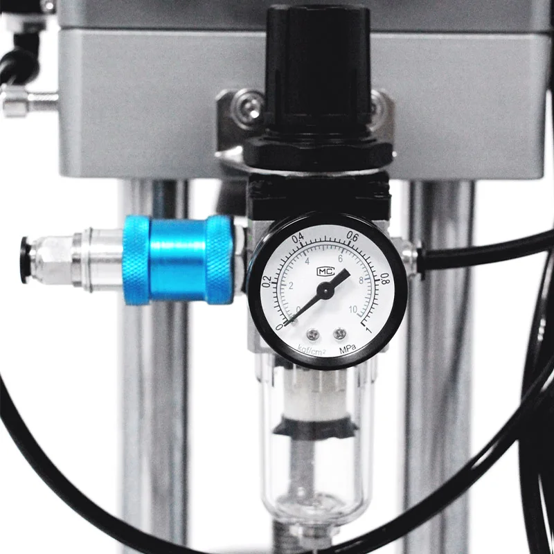 Semi Auto Cologne Spray Bottle Crimper Pneumatic Collar Ring Capping Equipment
Semi Auto Cologne Spray Bottle Crimper Pneumatic Collar Ring Capping Equipment