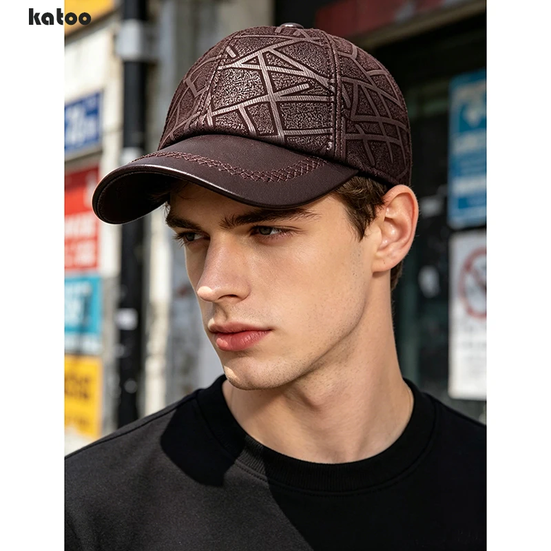2026 Men Genuine Leather Baseball Caps Adjustable Sheepskin Men Youth Duck Tongue Dad Hats 55-60cm Geometric LIrregular printin
2026 Men Genuine Leather Baseball Caps Adjustable Sheepskin Men Youth Duck Tongue Dad Hats 55-60cm Geometric LIrregular printin