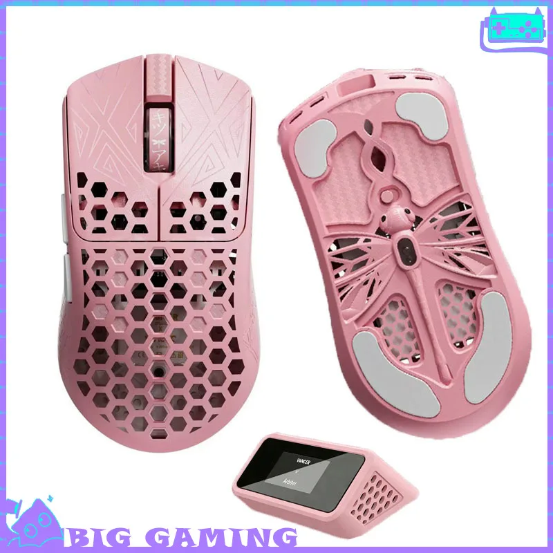 Беспроводная игровая мышь Vancer Akitsu из углеродного волокна, ультралегкая, с датчиком Paw3950, 8k Fps, для киберспорта, аксессуар для ПК, Valorant, CS:GO
Беспроводная игровая мышь Vancer Akitsu из углеродного волокна, ультралегкая, с датчиком Paw3950, 8k Fps, для киберспорта, аксессуар для ПК, Valorant, CS:GO