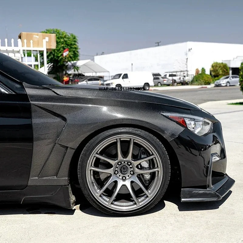 Mrd Carbon Fiber Side Fender for Q50 Real Car Front Side Fenders
Mrd Carbon Fiber Side Fender for Q50 Real Car Front Side Fenders