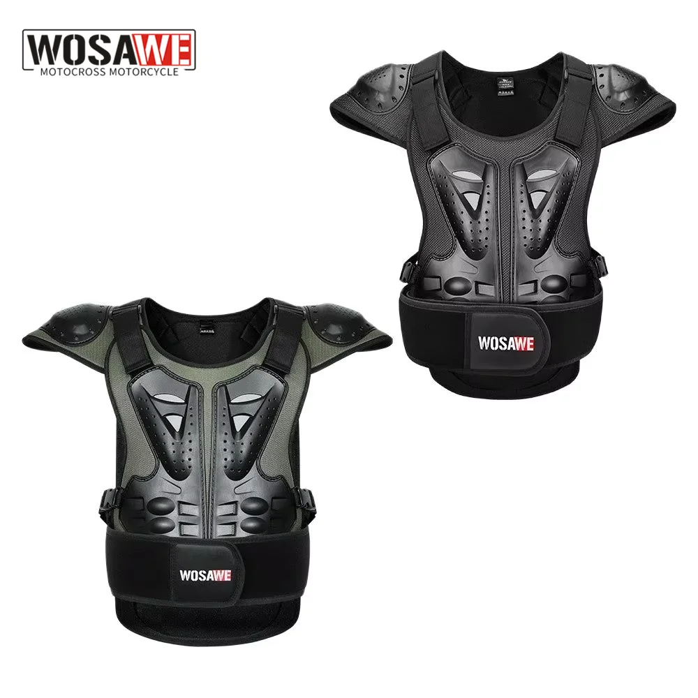WOSAWE Motorcycle Armor Vest Body Snowboarding Jackets Body Protection Chest Vest Motorcycle Armor Vest Racing Adult
WOSAWE Motorcycle Armor Vest Body Snowboarding Jackets Body Protection Chest Vest Motorcycle Armor Vest Racing Adult