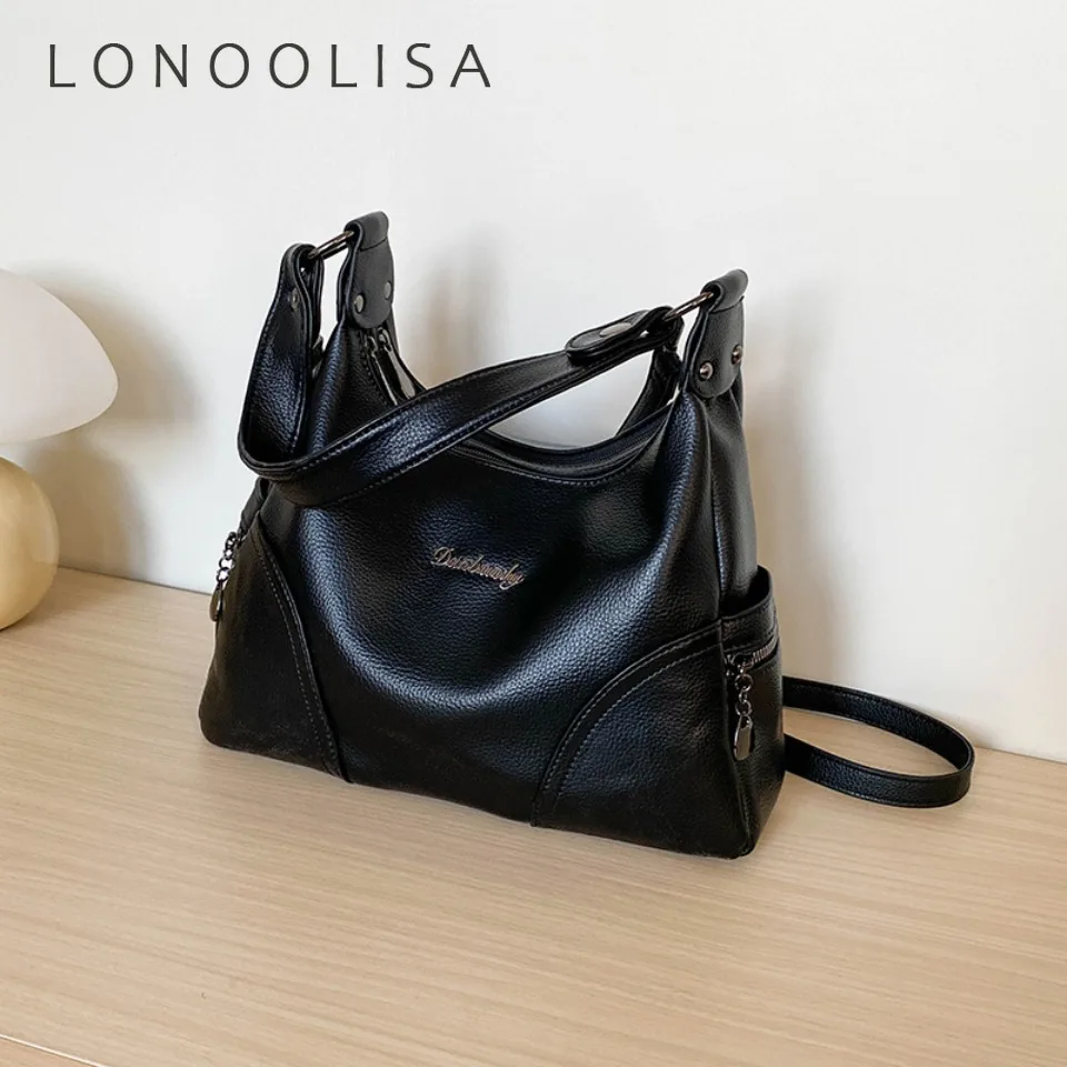 Genuine Brand Top Quality Women Tote Bag Soft Pu Leather Luxury Handbags Women Bags Designer Shoulder Crossbody Bag Sac A Main
Genuine Brand Top Quality Women Tote Bag Soft Pu Leather Luxury Handbags Women Bags Designer Shoulder Crossbody Bag Sac A Main
