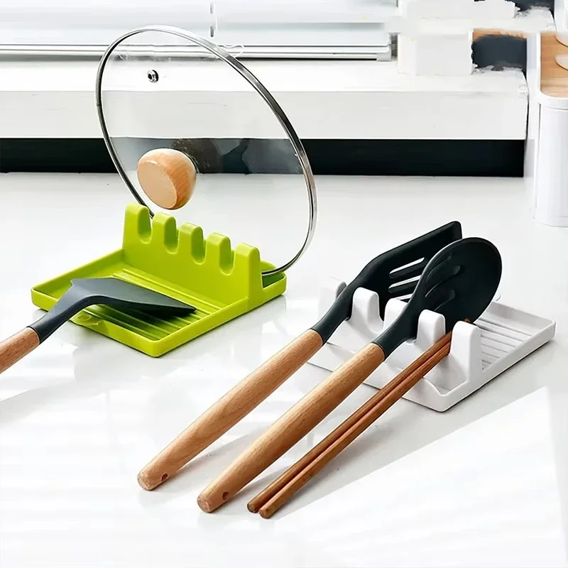 1pcs Pan Lid Holder Supports Spoons Pot Cover Rests Spatula Stand For Kitchen Utensils Tools Accessories Cooker Organizer
1pcs Pan Lid Holder Supports Spoons Pot Cover Rests Spatula Stand For Kitchen Utensils Tools Accessories Cooker Organizer