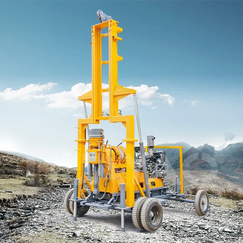 YG Core Drilling Rig XY-3 Drilling Rig Rotary Dirctional Mobile Type Portable With Mud Pumps
YG Core Drilling Rig XY-3 Drilling Rig Rotary Dirctional Mobile Type Portable With Mud Pumps