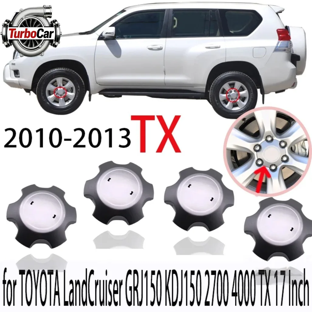 For TOYOTA LandCruiser GRJ150 KDJ150 17 Inch Wheel Rim Cover Center Hub Cap 4pcs/lot Car Wheel Hub Replacement Accessories
For TOYOTA LandCruiser GRJ150 KDJ150 17 Inch Wheel Rim Cover Center Hub Cap 4pcs/lot Car Wheel Hub Replacement Accessories