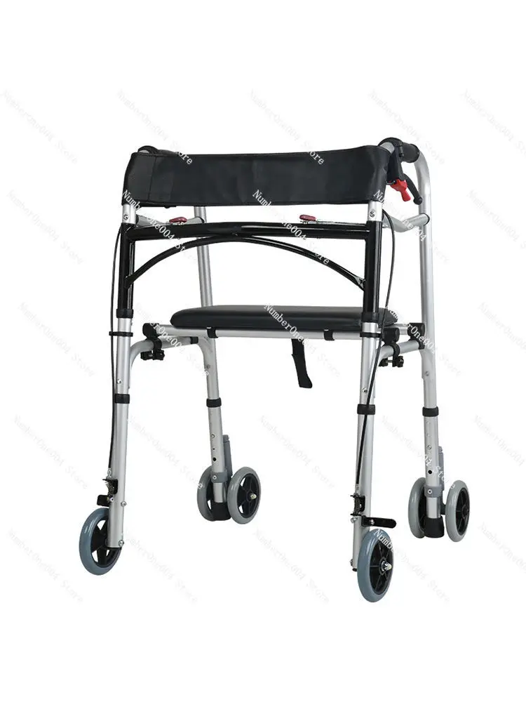 Rollator Walker with Hand Brakes 4 Wheel Folding for Elderly Disabled Walking Aid
Rollator Walker with Hand Brakes 4 Wheel Folding for Elderly Disabled Walking Aid