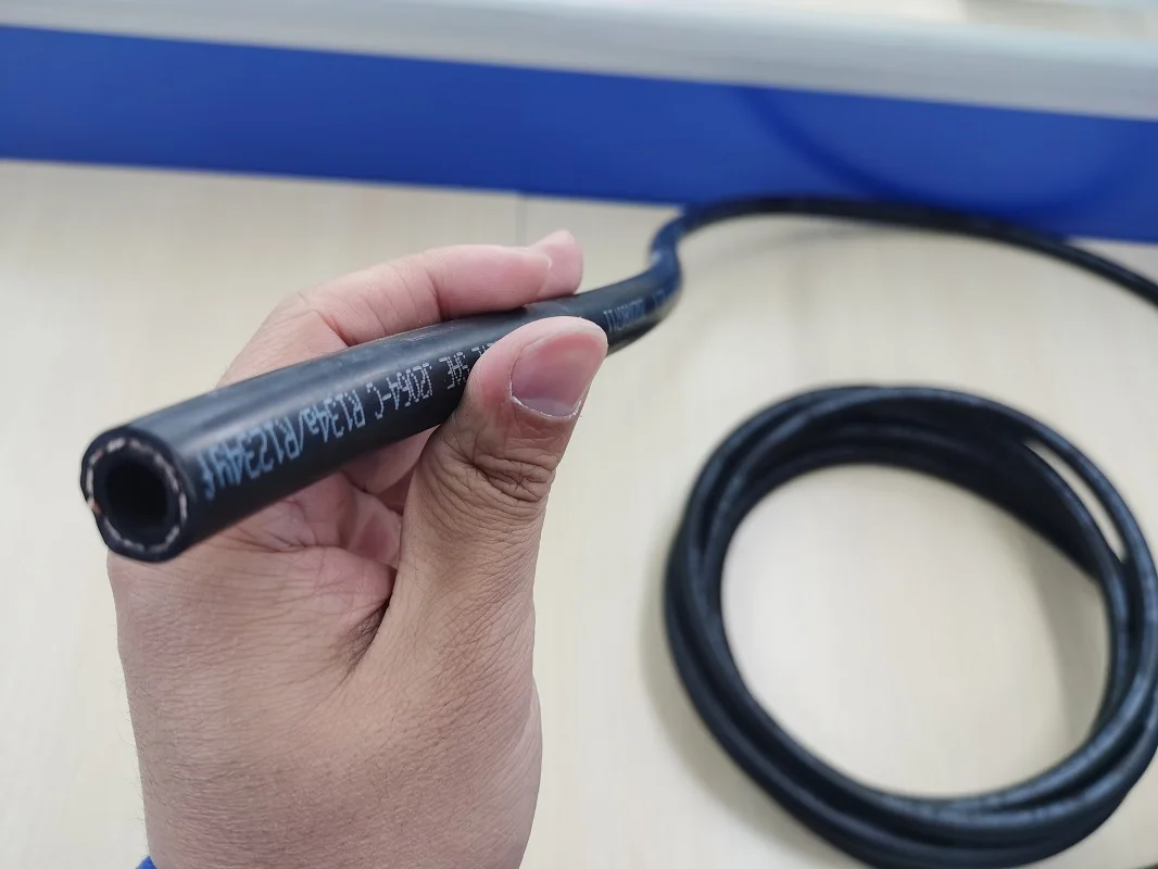 ORLETE Factory sell directly Saej 2064-E R134a High pressure Car air conditioning warpping rubber hose with braiding 4 layers
ORLETE Factory sell directly Saej 2064-E R134a High pressure Car air conditioning warpping rubber hose with braiding 4 layers