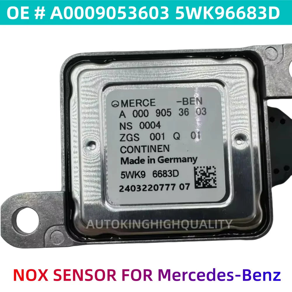 A0009053603 5WK96683D High Quality Chips N-GK Probe Nitrogen Oxide Sensor CONTINENTAL For Mercedes-Benz C Class W205 W166 GLA200
A0009053603 5WK96683D High Quality Chips N-GK Probe Nitrogen Oxide Sensor CONTINENTAL For Mercedes-Benz C Class W205 W166 GLA200
