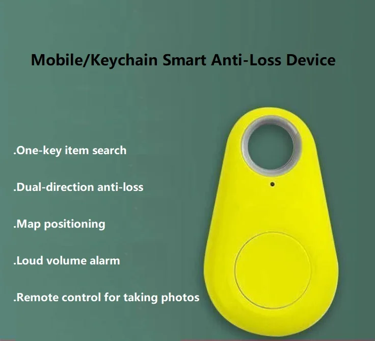 Bluetooth Tracker 2-Way Smart Finder for Keys/Wallets/Pets/Kids with Separation Alarm
Bluetooth Tracker 2-Way Smart Finder for Keys/Wallets/Pets/Kids with Separation Alarm