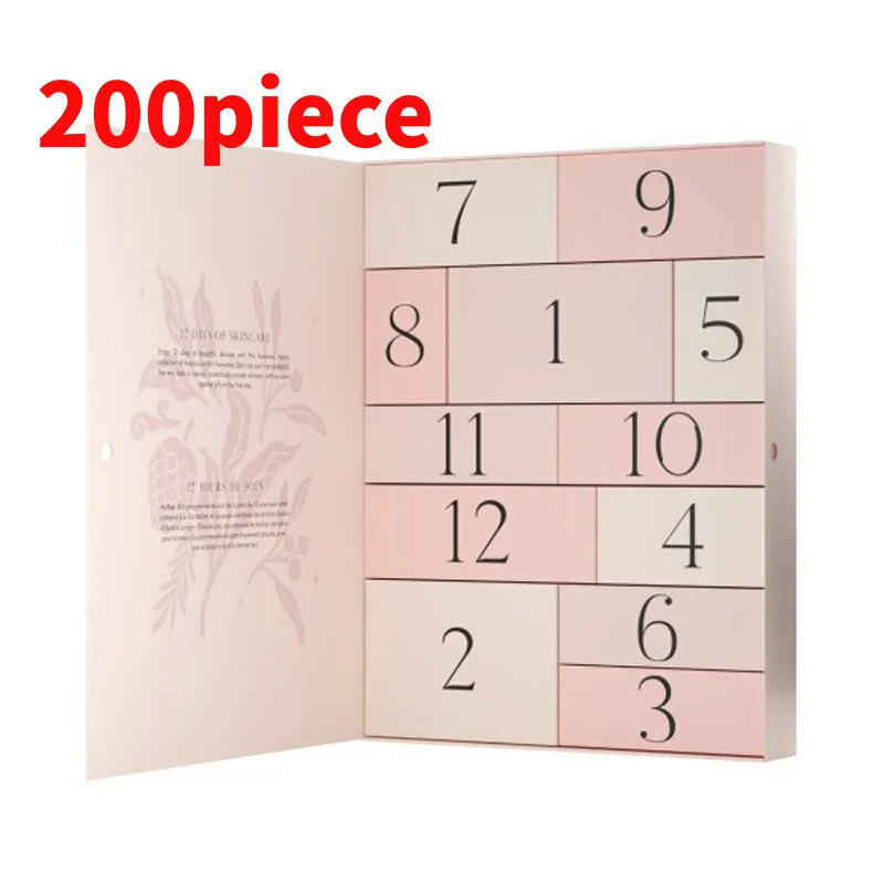 20 0piece.Custom.China custom empty 12 days pink advent calendar box beauty cosmetic
20 0piece.Custom.China custom empty 12 days pink advent calendar box beauty cosmetic
