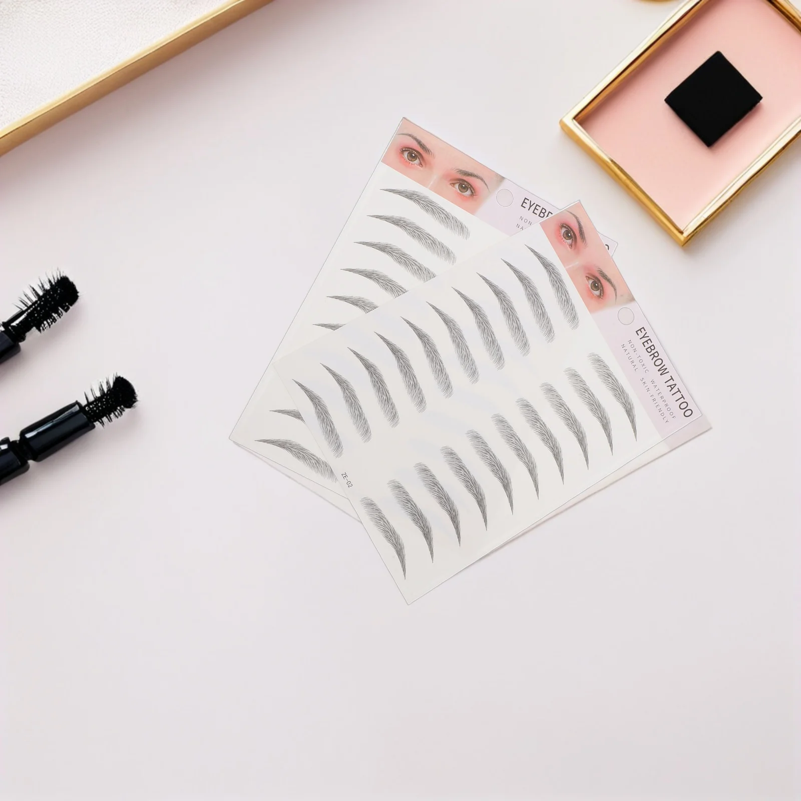 2Pcs Eyebrow Stickers Perfect All Face Types Effortless Daily Use Long-Lasting Hold Black Imitation Eyebrow
2Pcs Eyebrow Stickers Perfect All Face Types Effortless Daily Use Long-Lasting Hold Black Imitation Eyebrow