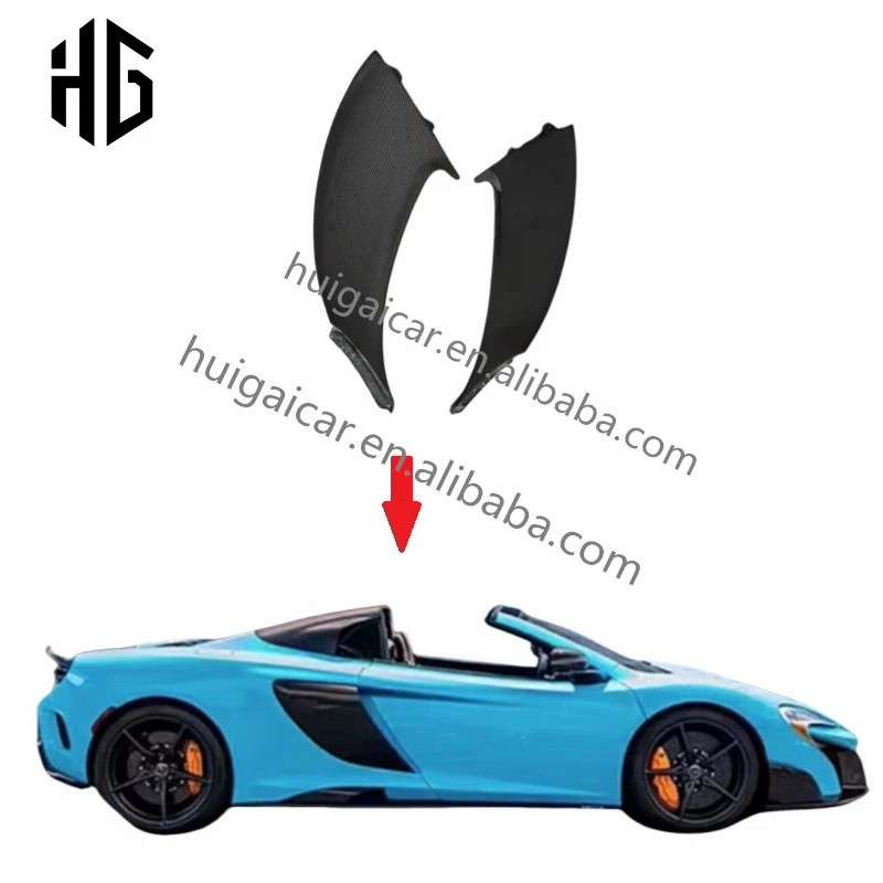 Top quality real carbon fiber car rear side fender vent covers for mclaren mp4-12c/650s carbon fender vents accessories
Top quality real carbon fiber car rear side fender vent covers for mclaren mp4-12c/650s carbon fender vents accessories