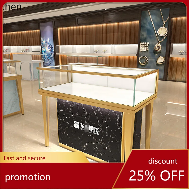 HXL Showcase Glass Jade Counter Aluminum Alloy Product Display Showcase
HXL Showcase Glass Jade Counter Aluminum Alloy Product Display Showcase