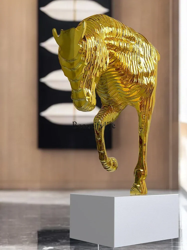 living room horse head floor ornament large floor-to-ceiling horse head sculpture art abstract
living room horse head floor ornament large floor-to-ceiling horse head sculpture art abstract