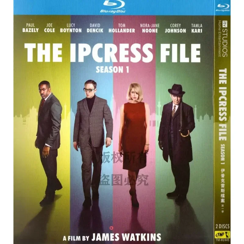 British Thriller Drama Series IPCRESS File 1080p High Definition BD Blu-ray 2 Disc
British Thriller Drama Series IPCRESS File 1080p High Definition BD Blu-ray 2 Disc