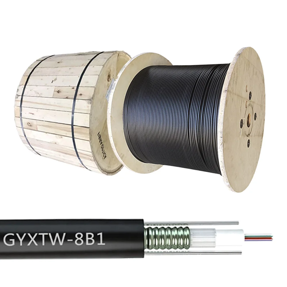 Outdoor GYXTW-12B1 Single Mode G.652D Aerial and Duct 12 Core Fiber Optical Cable
Outdoor GYXTW-12B1 Single Mode G.652D Aerial and Duct 12 Core Fiber Optical Cable