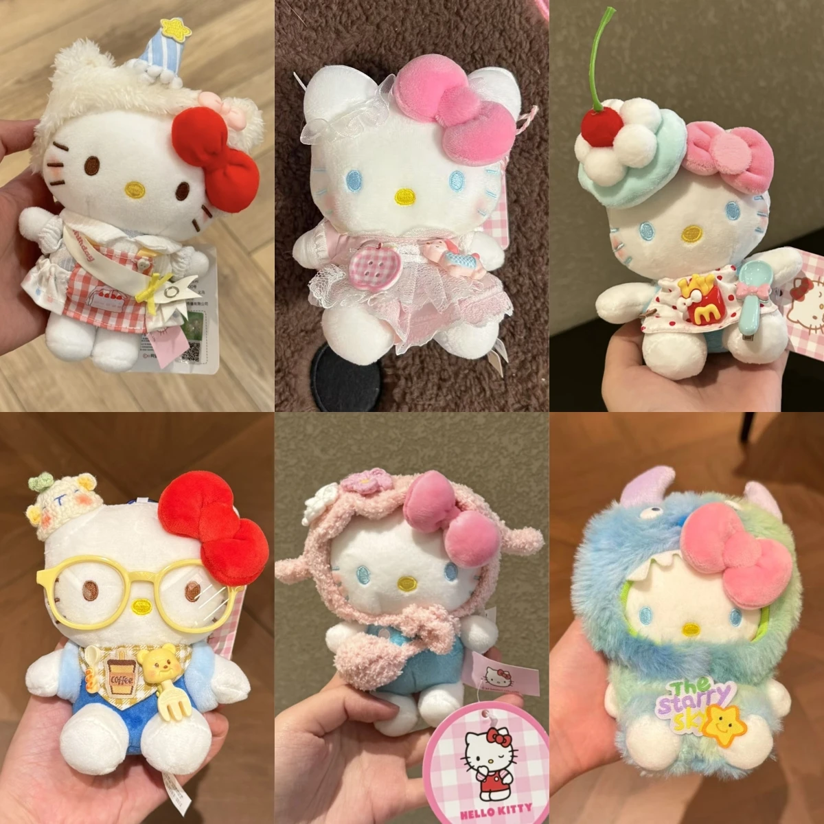Lovely Sanrio Hello Kitty Plush Toy Pendant Keychain Kawaii Kitten Car Bag Decor Stuffed Doll Birthday Gifts for Kids Girls
Lovely Sanrio Hello Kitty Plush Toy Pendant Keychain Kawaii Kitten Car Bag Decor Stuffed Doll Birthday Gifts for Kids Girls