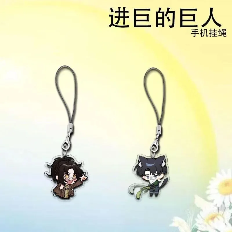 Attack on the giant's peripheral mobile phone chain, Han Jiliwei, commander of the army, mobile phone chain decoration gift 
Attack on the giant's peripheral mobile phone chain, Han Jiliwei, commander of the army, mobile phone chain decoration gift