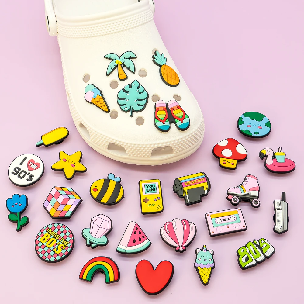 1/27PCS Cute Style Shoe Charms Kawaii Star Bee Shoe Accessories Pins for Clog Cute Women Men Sandal Buckle Shoe Decoration Gift
1/27PCS Cute Style Shoe Charms Kawaii Star Bee Shoe Accessories Pins for Clog Cute Women Men Sandal Buckle Shoe Decoration Gift