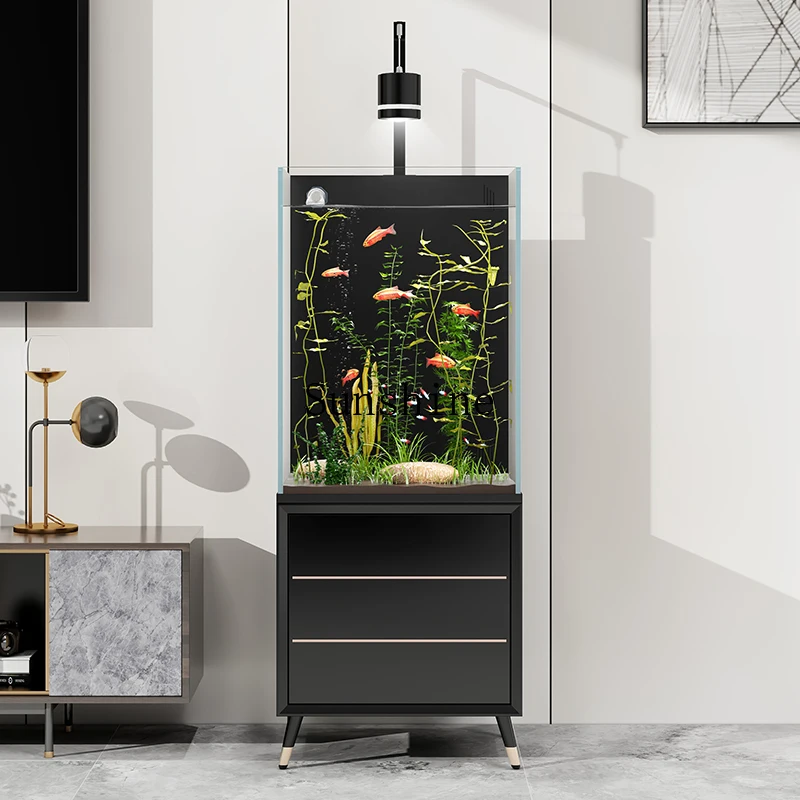 Living room household small and medium-sized ultra-white back filter aquarium ecological landscaping aquatic tank
Living room household small and medium-sized ultra-white back filter aquarium ecological landscaping aquatic tank
