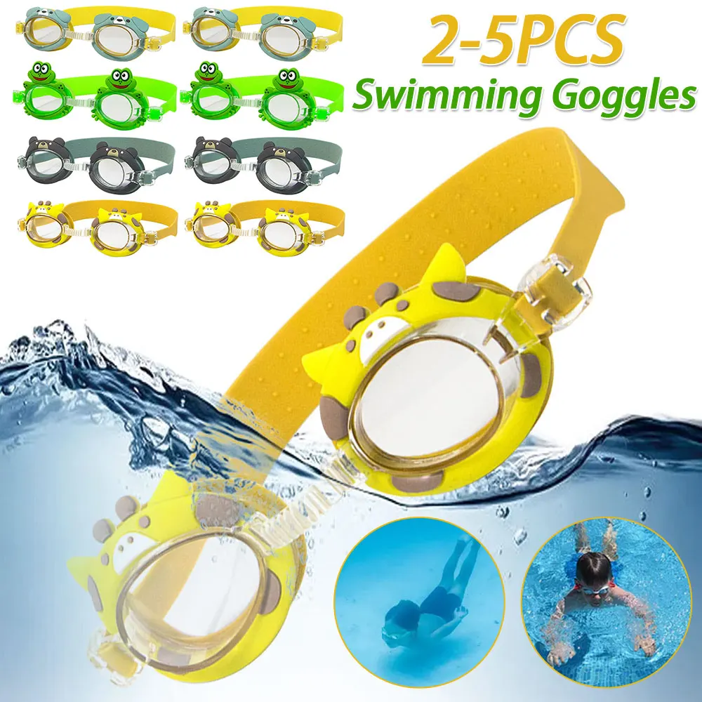 2-5PCS Kids Water Pool Goggles Waterproof Swimming Glasses Clear Vision Swim Glasses for Toddler Kids Youth 2-12
2-5PCS Kids Water Pool Goggles Waterproof Swimming Glasses Clear Vision Swim Glasses for Toddler Kids Youth 2-12