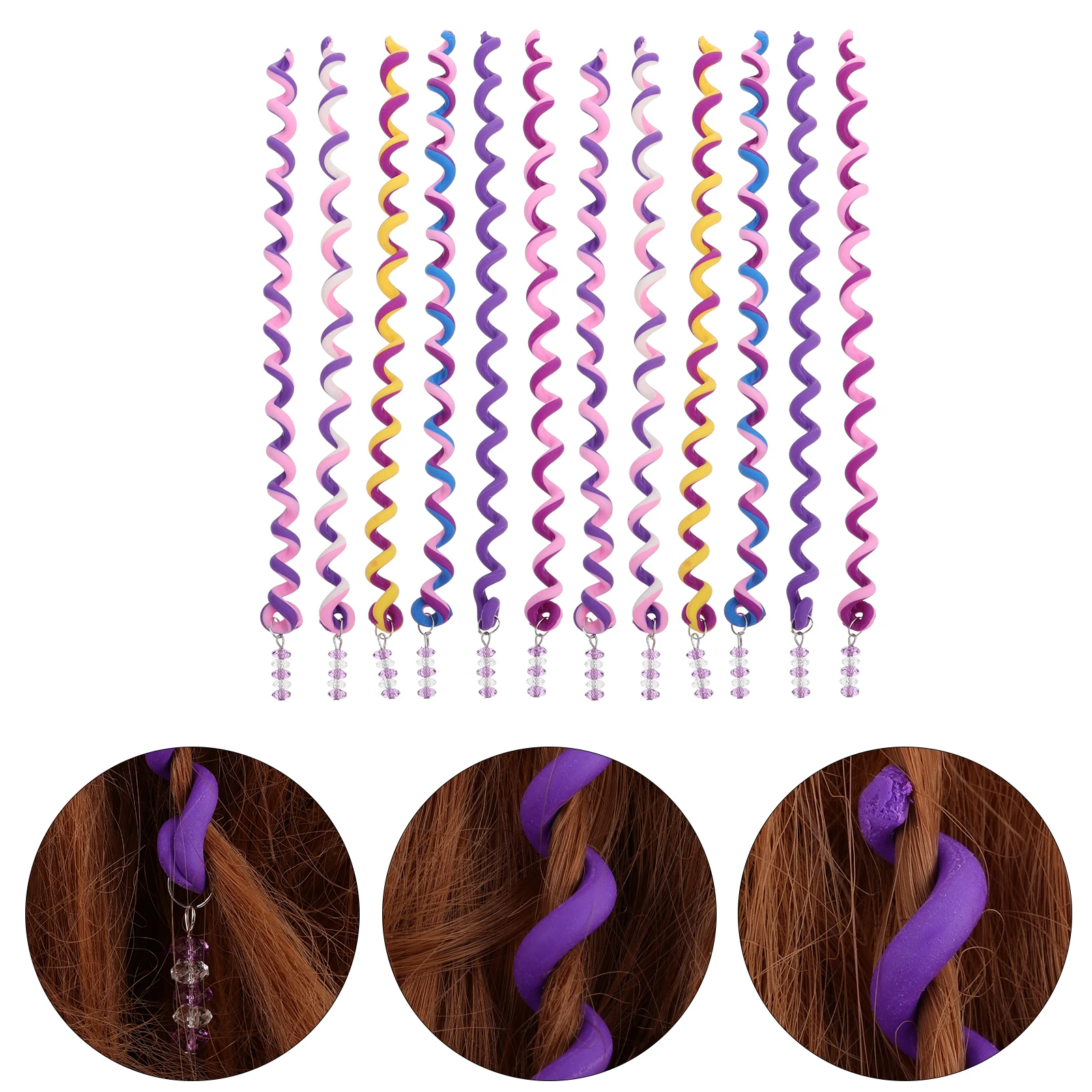 12pcs Styling Braid Clip Spiral Braider Girls Hair Tool Kids Headdress Accessory Polymer Clay Thick Thin Hair DIY
12pcs Styling Braid Clip Spiral Braider Girls Hair Tool Kids Headdress Accessory Polymer Clay Thick Thin Hair DIY