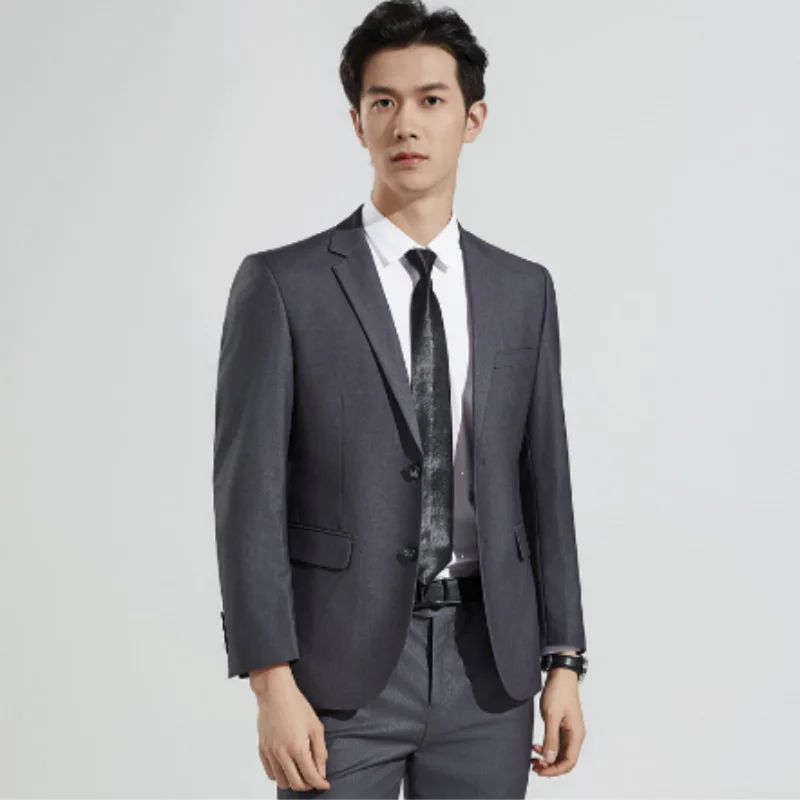Double breasted new trend fashion slim fit business versatile casual formal wear 15310
Double breasted new trend fashion slim fit business versatile casual formal wear 15310
